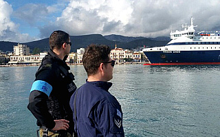 Funkcjonariusze z Warmii i Mazur powrócili z misji na wyspie Chios
